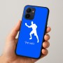 כיסוי בעיצוב אישי עם השם שלך לדגם - Realme 15x 5G בעיצוב שחקן פינג פונג