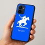 כיסוי בעיצוב אישי עם השם שלך לדגם - Realme 15x 5G בעיצוב שחקן פולו - סוס