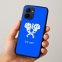 כיסוי בעיצוב אישי עם השם שלך לדגם - Realme 15x 5G בעיצוב פרחי קרן