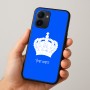 כיסוי בעיצוב אישי עם השם שלך לדגם - Realme 15x 5G בעיצוב כתר מלכותי