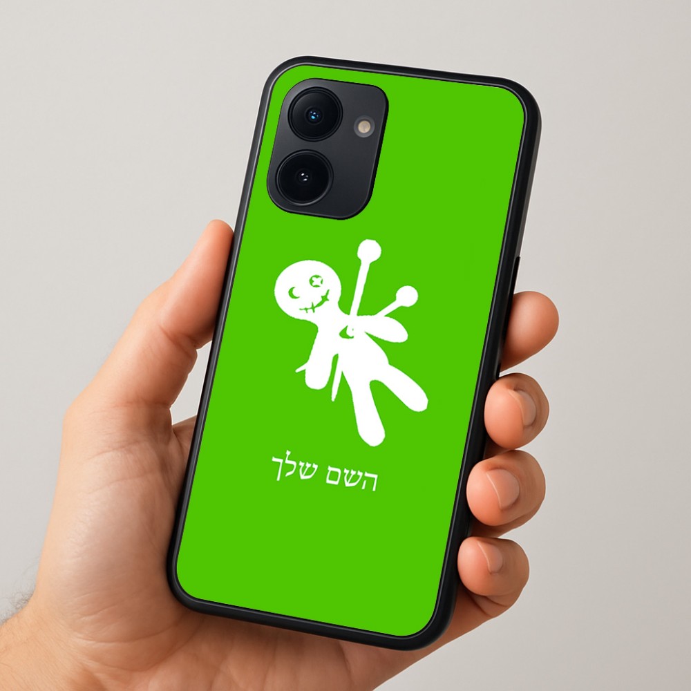 כיסוי בעיצוב אישי עם השם שלך לדגם - Realme 15x 5G בעיצוב וודו