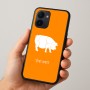 כיסוי בעיצוב אישי עם השם שלך לדגם - Realme 15x 5G בעיצוב חזיר