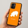 כיסוי בעיצוב אישי עם השם שלך לדגם - Realme 15x 5G בעיצוב קרנף