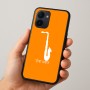 כיסוי בעיצוב אישי עם השם שלך לדגם - Realme 15x 5G בעיצוב סקסופון