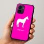 כיסוי בעיצוב אישי עם השם שלך לדגם - Realme 15x 5G בעיצוב סוס