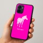 כיסוי בעיצוב אישי עם השם שלך לדגם - Realme 15x 5G בעיצוב זברה