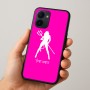 כיסוי בעיצוב אישי עם השם שלך לדגם - Realme 15x 5G בעיצוב אישה שטן