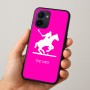 כיסוי בעיצוב אישי עם השם שלך לדגם - Realme 15x 5G בעיצוב שחקן פולו - סוס