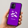 כיסוי בעיצוב אישי עם השם שלך לדגם - Realme 15x 5G בעיצוב עטלפים