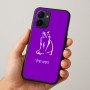 כיסוי בעיצוב אישי עם השם שלך לדגם - Realme 15x 5G בעיצוב חתול