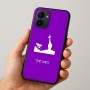 כיסוי בעיצוב אישי עם השם שלך לדגם - Realme 15x 5G בעיצוב ג'ירפה באפריקה