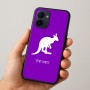 כיסוי בעיצוב אישי עם השם שלך לדגם - Realme 15x 5G בעיצוב קנגורו