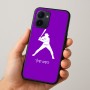 כיסוי בעיצוב אישי עם השם שלך לדגם - Realme 15x 5G בעיצוב שחקן בייסבול