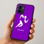 כיסוי בעיצוב אישי עם השם שלך לדגם - Realme 15x 5G בעיצוב רצים אולימפיים