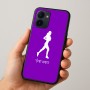 כיסוי בעיצוב אישי עם השם שלך לדגם - Realme 15x 5G בעיצוב רץ רץ אישה
