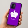 כיסוי בעיצוב אישי עם השם שלך לדגם - Realme 15x 5G בעיצוב כתר מלכותי