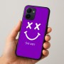 כיסוי בעיצוב אישי עם השם שלך לדגם - Realme 15x 5G בעיצוב סמיילי