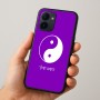כיסוי בעיצוב אישי עם השם שלך לדגם - Realme 15x 5G בעיצוב סמל יינג יאנג