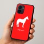 כיסוי בעיצוב אישי עם השם שלך לדגם - Realme 15x 5G בעיצוב סוס