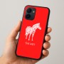 כיסוי בעיצוב אישי עם השם שלך לדגם - Realme 15x 5G בעיצוב זברה