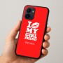 כיסוי בעיצוב אישי עם השם שלך לדגם - Realme 15x 5G בעיצוב לנשק את החברה שלי
