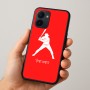 כיסוי בעיצוב אישי עם השם שלך לדגם - Realme 15x 5G בעיצוב שחקן בייסבול
