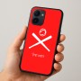 כיסוי בעיצוב אישי עם השם שלך לדגם - Realme 15x 5G בעיצוב כדור בסיס