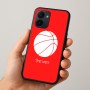 כיסוי בעיצוב אישי עם השם שלך לדגם - Realme 15x 5G בעיצוב כדורסל