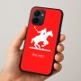 כיסוי בעיצוב אישי עם השם שלך לדגם - Realme 15x 5G בעיצוב שחקן פולו - סוס