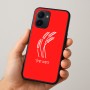 כיסוי בעיצוב אישי עם השם שלך לדגם - Realme 15x 5G בעיצוב חיטה גלית זהב