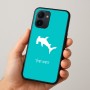כיסוי בעיצוב אישי עם השם שלך לדגם - Realme 15x 5G בעיצוב כריש ראש פטיש