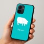 כיסוי בעיצוב אישי עם השם שלך לדגם - Realme 15x 5G בעיצוב חזיר