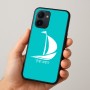 כיסוי בעיצוב אישי עם השם שלך לדגם - Realme 15x 5G בעיצוב סירה