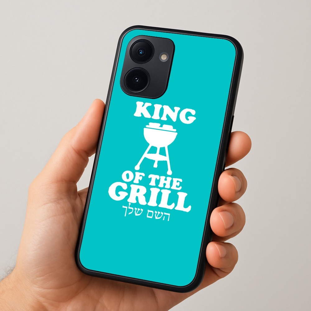 כיסוי בעיצוב אישי עם השם שלך לדגם - Realme 15x 5G בעיצוב מלך הגריל
