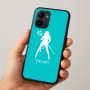 כיסוי בעיצוב אישי עם השם שלך לדגם - Realme 15x 5G בעיצוב אישה שטן