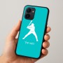 כיסוי בעיצוב אישי עם השם שלך לדגם - Realme 15x 5G בעיצוב שחקן בייסבול