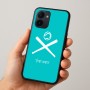 כיסוי בעיצוב אישי עם השם שלך לדגם - Realme 15x 5G בעיצוב כדור בסיס