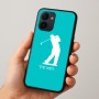 כיסוי בעיצוב אישי עם השם שלך לדגם - Realme 15x 5G בעיצוב שחקן גולף
