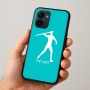 כיסוי בעיצוב אישי עם השם שלך לדגם - Realme 15x 5G בעיצוב זורק כידון
