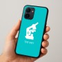 כיסוי בעיצוב אישי עם השם שלך לדגם - Realme 15x 5G בעיצוב מיקרוסקופ