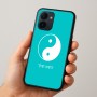 כיסוי בעיצוב אישי עם השם שלך לדגם - Realme 15x 5G בעיצוב סמל יינג יאנג
