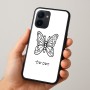 כיסוי בעיצוב אישי עם השם שלך לדגם - Realme 15x 5G בעיצוב פרפר