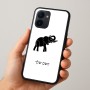 כיסוי בעיצוב אישי עם השם שלך לדגם - Realme 15x 5G בעיצוב פיל