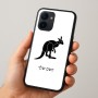 כיסוי בעיצוב אישי עם השם שלך לדגם - Realme 15x 5G בעיצוב קנגורו