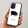 כיסוי בעיצוב אישי עם השם שלך לדגם - Realme 15x 5G בעיצוב חזיר