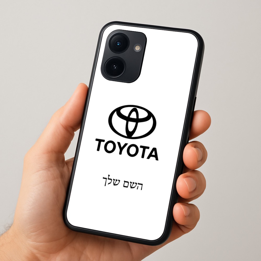 כיסוי בעיצוב אישי עם השם שלך לדגם - Realme 15x 5G בעיצוב טויוטה