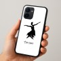 כיסוי בעיצוב אישי עם השם שלך לדגם - Realme 15x 5G בעיצוב בלרינה