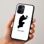כיסוי בעיצוב אישי עם השם שלך לדגם - Realme 15x 5G בעיצוב שחקן כאב כדור