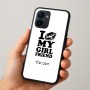 כיסוי בעיצוב אישי עם השם שלך לדגם - Realme 15x 5G בעיצוב לנשק את החברה שלי