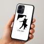 כיסוי בעיצוב אישי עם השם שלך לדגם - Realme 15x 5G בעיצוב אישה רוקדת עם גבר